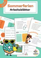 Vorschau - Arbeitsblätter - Sommerferien Arbeitsblätter - Deckblatt