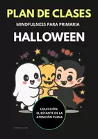 Vista previa - Hojas de trabajo - Mindfulness Temático Halloween | 🎃 Plan de Actividades y Juegos para Primaria (Educación Emocional) - Portada