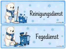 Vorschau - Poster - Klassendienste (Eisbärenklasse) - Seite 2