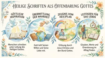 Vorschau - Arbeitsblätter - Arbeitsblatt "Heilige Schriften als Offenbarung Gottes" + interaktive Lösung & MP3 + Infografik - Seite 2