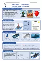 Vorschau - Unterrichtsreihen - Druck - Physik Sek I - Arbeitsblätter inkl. Lösungen - Deckblatt
