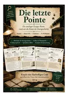Vorschau - Stundenentwürfe - Escape Room Kurzgeschichte Deutsch Klasse 9/10: Merkmale, Wendepunkt & Erzählperspektive - Deckblatt