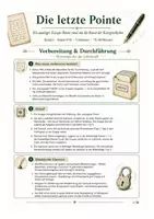 Vorschau - Stundenentwürfe - Escape Room Kurzgeschichte Deutsch Klasse 9/10: Merkmale, Wendepunkt & Erzählperspektive - Seite 2
