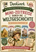 Vorschau - Stundenentwürfe - Kostenlose Mini-Zeitreise durch die Weltgeschichte | Freebie Sachunterricht Klasse 3-4 - Deckblatt