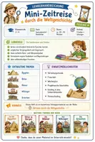 Vorschau - Stundenentwürfe - Kostenlose Mini-Zeitreise durch die Weltgeschichte | Freebie Sachunterricht Klasse 3-4 - Seite 1