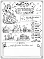 Vorschau - Stundenentwürfe - Kostenlose Mini-Zeitreise durch die Weltgeschichte | Freebie Sachunterricht Klasse 3-4 - Seite 2
