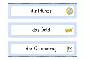 Vorschau - Stundenentwürfe - Unterrichtsreihe zum Euro - ZR bis 100 Materialpaket - Seite 3