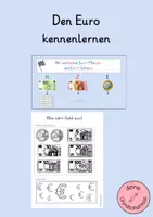 Vorschau - Stundenentwürfe - Unterrichtsstunde zu Geld - Den Euro kennenlernen - Deckblatt
