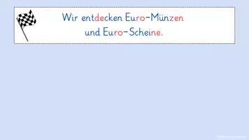 Vorschau - Stundenentwürfe - Unterrichtsstunde zu Geld - Den Euro kennenlernen - Seite 2