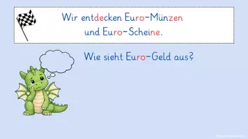 Vorschau - Stundenentwürfe - Unterrichtsstunde zu Geld - Den Euro kennenlernen - Seite 3