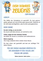 Vorschau - Fördermaterial/Inklusion - Zeugnis | Das wahre Zeugnis | Schuljahresende & Halbjahresende Grundschule | Persönliches Zeugnis | Zeugnisbeilage - Seite 3