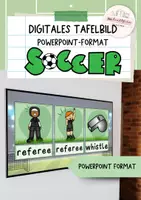 Vorschau - Präsentationen/Tafelbilder - Soccer (football): digitales Tafelbild - Deckblatt