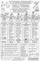 anteprima - Mappe concettuali - Mappa sull'evoluzione dell'uomo - Pagina 1