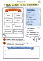 Vorschau - Arbeitsblätter - Bildergeschichten Sport Klasse 3 Deutsch Klasse 4 - Seite 2