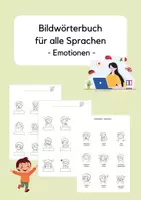 Vorschau - Arbeitsblätter - Bildwörterbuch - Emotionen - Deckblatt