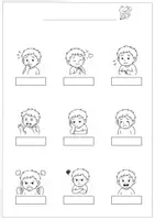 Vorschau - Arbeitsblätter - Bildwörterbuch - Emotionen - Seite 2