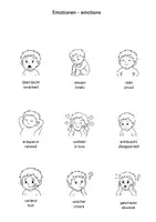 Vorschau - Arbeitsblätter - Bildwörterbuch - Emotionen - Seite 3