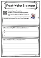 Vorschau - Unterrichtsreihen - Frank-Walter Steinmeier Lückentext mit Wortspeicher Hörverstehen und Suchsel - Seite 3