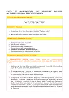 anteprima - UdA - UDA A tutti diritti! (ed. civica) - Pagina di copertina