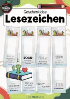 Vorschau - Anderer Materialtyp - Lesezeichen - Geschenkidee rund ums Lesen - Deckblatt