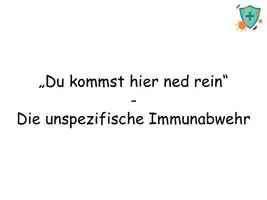 Vorschau - Stundenentwürfe - "Du kommst hier nicht rein" - Unspezifische Immunabwehr: Barrieren, Fresszellen & Entzündung | AB + Präsentation - Seite 3