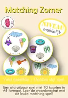 Voorbeeld - Zomer Matching Spel • Woordenschat Zomer • Observatie & Taalontwikkeling • Kleuters & Basisonderwijs - Voorblad