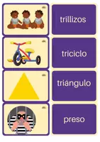 Vista previa - Refuerzo / NEE / Materiales de apoyo - Juego de Memoria Tarjetas (3) - página 1