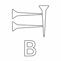 Vorschau - Mal- und Bastelvorlagen - Keilschrift ABC Ausmalbilder (26 Malvorlagen) - Seite 2