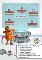Vista previa - Unidades / Secuencias / Situaciones de Aprendizaje - Cuaderno de Lógica y matemáticas 5º primaria - Tibo y la nave estelar - página 1