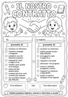 anteprima - Materiale di supporto/inclusione - Il nostro contratto (scheda di accoglienza) - Pagina 1