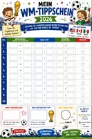 Vorschau - Arbeitsblätter - WM 2026 Tippschein für Kinder - Freie Spielauswahl - Deckblatt