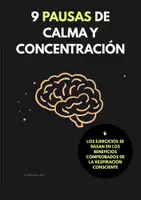 Vista previa - Hojas de trabajo - 9 Pausas de Calma y Concentración | Pausas de respiración creativa 6 a 12 años - Portada