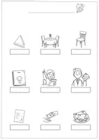 Vorschau - Arbeitsblätter - Bildwörterbuch - Restaurant - Seite 2