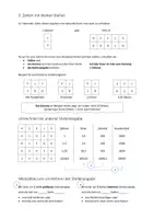 Vorschau - Arbeitsblätter - Dezimalzahlen mit Stellenwerttafel am Gymnasium - Seite 1