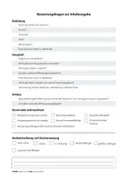 Vorschau - Klassenarbeiten - Inhaltsangaben anhand von Sagen Jgst. 6/7 (Korrekturbogen Klassenarbeit) - Seite 1