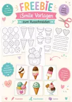 Vorschau - Spiele - Freebie | Eisvorlagen zum Ausschneiden, Ausmalen & Spielen | Sommeridee für Kita & Vorschule - Deckblatt