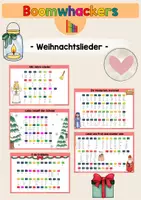 Vorschau - Anderer Materialtyp - Boomwhackers - Weihnachtslieder - Deckblatt