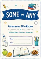 Vorschau - Unterrichtsreihen - Some or any English Grammatik ready to use mit Lösungen - Deckblatt