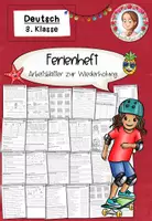 Vorschau - Arbeitsblätter - Ferienheft Deutsch Paket Klasse 1-3 | Sommerferien Deutsch - Seite 1