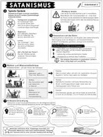 Vorschau - Arbeitsblätter - Was ist Satanismus (Info- und Übungsblätter inklusive Lösungen) - Seite 2