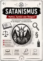 Vorschau - Arbeitsblätter - Was ist Satanismus (Info- und Übungsblätter inklusive Lösungen) - Deckblatt