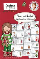 Vorschau - Stationenlernen - Mega-Paket: Alle Abschreibkarteien in Druckschrift und Grundschrift (2.-3. Klasse) - Seite 1
