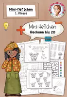 Vorschau - Arbeitsblätter - Mini-Heft Rechnen bis 20 | Addition Subtraktion Klasse 1 - Deckblatt