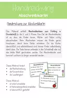 Vorschau - Arbeitsblätter - Abschreibkartei Frühling Grundschrift | Deutsch Klasse 2-3 - Seite 3
