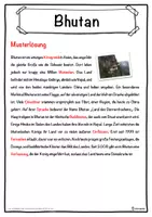 Vorschau - Unterrichtsreihen - Bhutan Lückentext mit Wortspeicher Hörverstehen und Suchsel - Seite 2