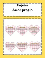 Vista previa - Tarjetas / Manipulativos - Tarjetas amor propio - Portada