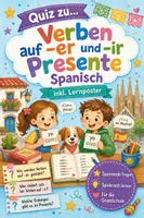 Vorschau - Arbeitsblätter - Verben auf -er und -ir Presente Spanisch - Deckblatt