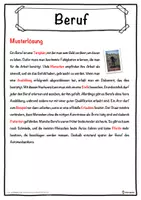 Vorschau - Unterrichtsreihen - Beruf Lückentext mit Wortspeicher Hörverstehen und Suchsel - Seite 2