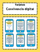 Vista previa - Tarjetas / Manipulativos - Tarjetas Convivencia digital - Portada