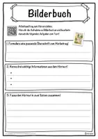 Vorschau - Unterrichtsreihen - Bilderbuch Lückentext mit Wortspeicher Hörverstehen und Suchsel - Seite 3